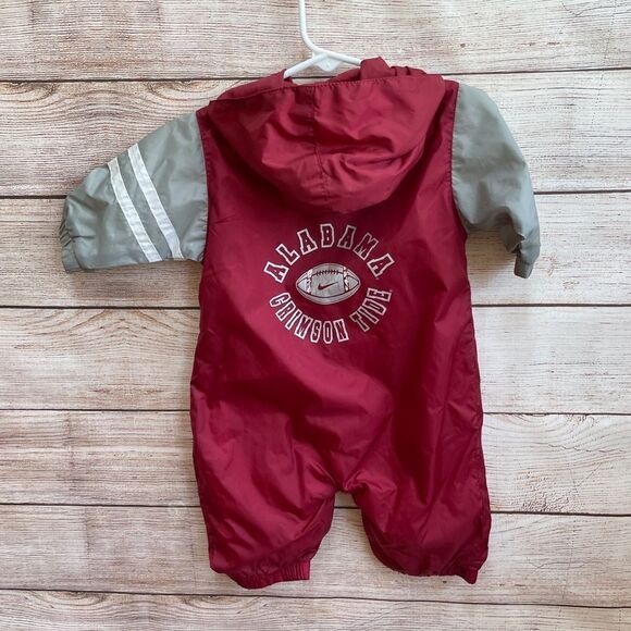NIKE ALABAMA CRIMSON TIDE HOODED ROMPER‎ - Picture 5 of 6